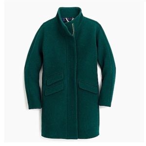 J crew cocoon coat in Italian stadium cloth wool